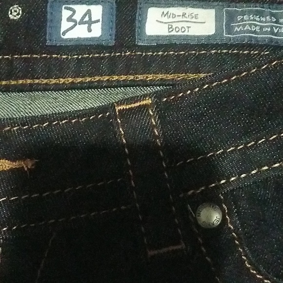 FIRM. MISS ME NOCTURNE MID-RISE BOOTCUT JEANS - Picture 8 of 8
